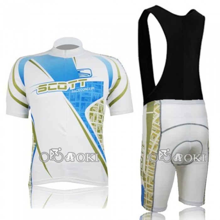 2010 Damen Scott Fahrradbekleidung Satz Fahrradtrikot Kurzarm Trikot und Kurz Trägerhose Radtrikot Kaufen