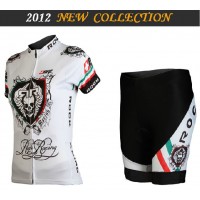 2012 Damen rock racing Radbekleidung Radtrikot Kurzarm und Fahrradhosen Kurz Radtrikot Kaufen