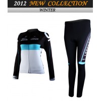 2012 Damen TREK Cycling Fahrradbekleidung Radtrikot Satz Langarm und Lange Fahrradhose Radtrikot Kaufen