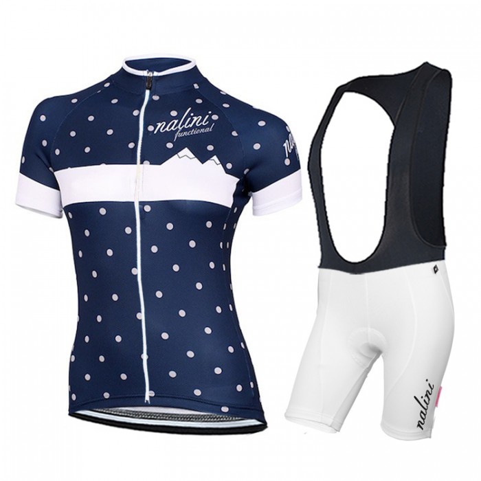 2015 Damen NA Siele bleu Snow Damen Fahrradbekleidung Satz Fahrradtrikot Kurzarm Trikot und Kurz Trägerhose Radtrikot Kaufen