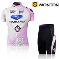 2011 Subaru Damen Radbekleidung Radtrikot Kurzarm und Fahrradhosen Kurz Radtrikot Kaufen