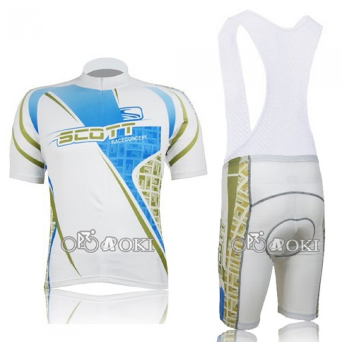 2010 Damen Scott Fahrradbekleidung Satz Fahrradtrikot Kurzarm Trikot und Kurz Trägerhose Radtrikot Kaufen