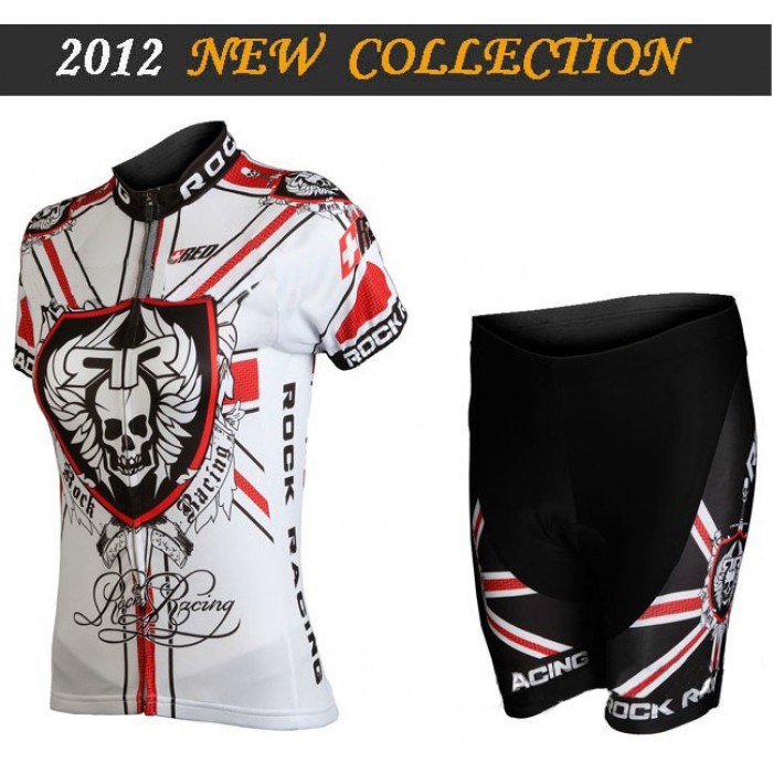 2012 Damen rock racing Radbekleidung Radtrikot Kurzarm und Fahrradhosen Kurz Radtrikot Kaufen