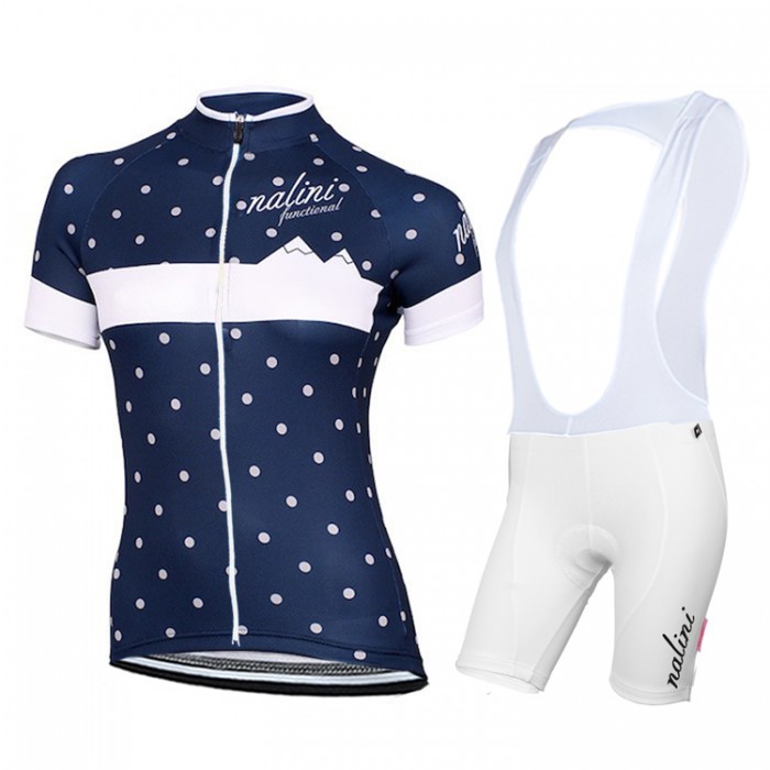 2015 Damen NA Siele bleu Snow Damen Fahrradbekleidung Satz Fahrradtrikot Kurzarm Trikot und Kurz Trägerhose Radtrikot Kaufen