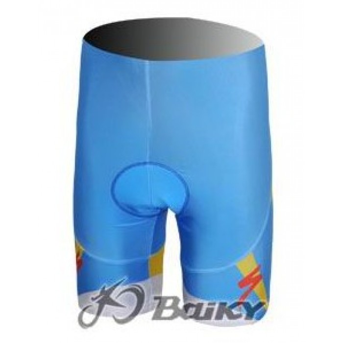 Astana Pro Team Kurz Radhose Blau Radtrikot Kaufen