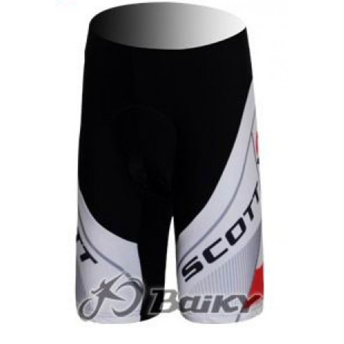 Scott Racing Team Kurz Radhose Weiß Rot Radtrikot Kaufen