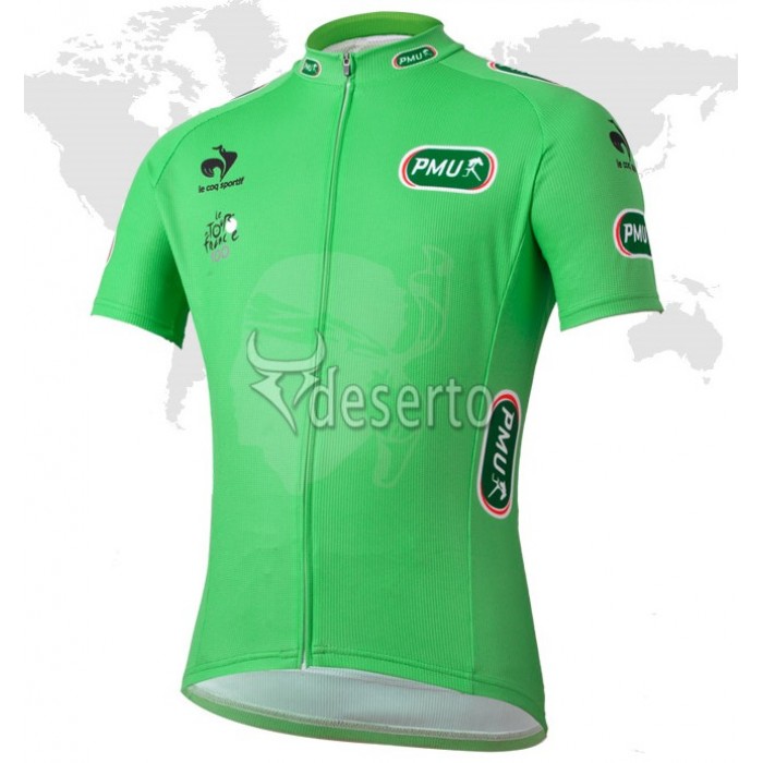 Tour de France Grünes Trikot Radtrikot Kurzarm Radtrikot Kaufen