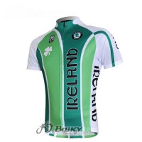 Irland Pro Team Radtrikot Kurzarm Grün Radtrikot Kaufen