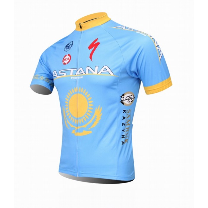 2014 Astana Team Specialized Radtrikot Kurzarm Radtrikot Kaufen