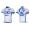 2012 FDJ-BigMatRadtrikot Kurzarm Weiß Blau Radtrikot Kaufen