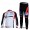Cube Fintro Pro Team Radbekleidung Satz Fahrradtrikot Langarm und Lang Radhose Weiß Schwarz Radtrikot Kaufen