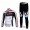 Cube Fintro Pro Team Radbekleidung Satz Fahrradtrikot Langarm und Lang Radhose Weiß Schwarz Rot Radtrikot Kaufen