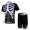 Northwave Pro Team Radbekleidung Radtrikot Kurzarm und Fahrradhosen Kurz Weiß Schwarz Radtrikot Kaufen