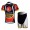 RadioShack Trek Livestrong Radbekleidung Radtrikot Kurzarm und Fahrradhosen Kurz Schwarz Rot Radtrikot Kaufen