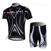 Nalini Pro Team Radbekleidung Radtrikot Kurzarm und Fahrradhosen Kurz Schwarz Radtrikot Kaufen