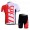 Specialized Radbekleidung Satz Radtrikot Kurzarm und Kurz Trägerhose Rot Weiß Radtrikot Kaufen