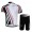 Nalini Radbekleidung Radtrikot Kurzarm und Fahrradhosen Kurz Weiß Radtrikot Kaufen