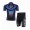 2014 Fox Racing Radbekleidung Radtrikot Kurzarm und Fahrradhosen Kurz Blau Radtrikot Kaufen