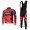 BMC Racing Pro Team Fahrradbekleidung Radtrikot Satz Langarm und Lange Trägerhose Rot Radtrikot Kaufen