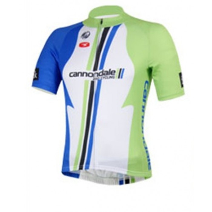 Cannondale Radtrikot Kurzarm Weiß Grün Blau Radtrikot Kaufen