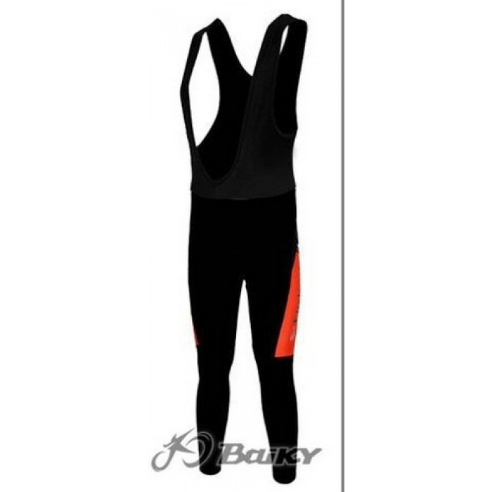 Euskaltel-Euskadi Pro Team Lang Trägerhose Orange Radtrikot Kaufen