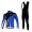 Giant kenda pro Fahrradbekleidung Radtrikot Satz Langarm und Lange Trägerhose Schwarz Blau Radtrikot Kaufen