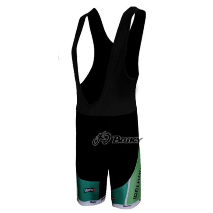 Irland Pro Team Kurz Trägerhose Grün Radtrikot Kaufen