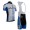2013 KUOTA Fahrradbekleidung Satz Fahrradtrikot Kurzarm Trikot und Kurz Trägerhose Weiß Blau Radtrikot Kaufen