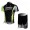 Liquigas Cannondale Pro Team Radbekleidung Radtrikot Kurzarm und Fahrradhosen Kurz Schwarz Grün Radtrikot Kaufen