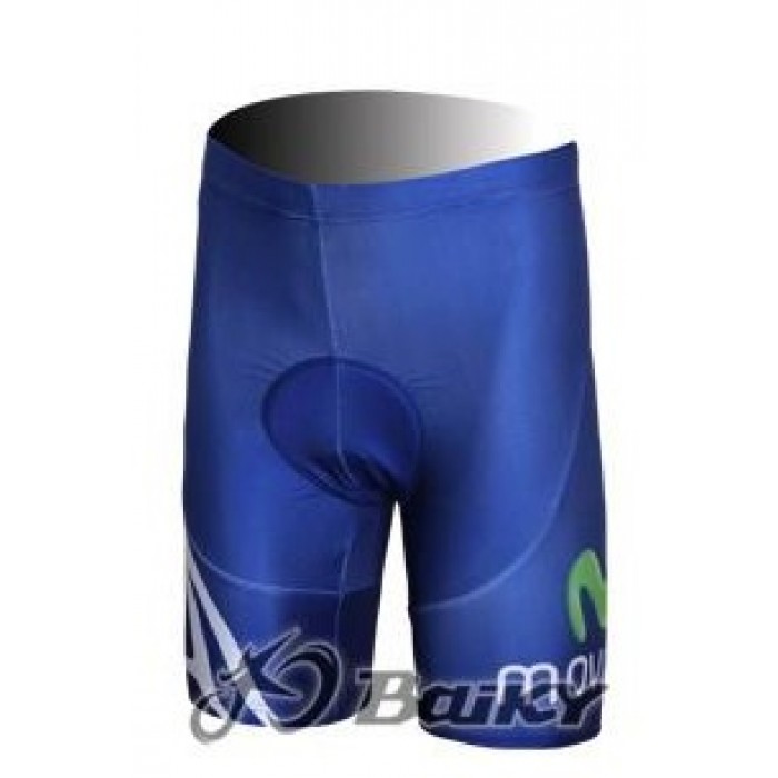 Movistar Team Kurz Radhose Blau Radtrikot Kaufen