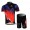 Nalini Pro Team Radbekleidung Radtrikot Kurzarm und Fahrradhosen Kurz Rot Schwarz Radtrikot Kaufen
