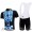 Northwave Pro Team Fahrradbekleidung Satz Fahrradtrikot Kurzarm Trikot und Kurz Trägerhose Schwarz Blau Radtrikot Kaufen