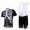 Northwave Pro Team Fahrradbekleidung Satz Fahrradtrikot Kurzarm Trikot und Kurz Trägerhose Weiß Schwarz Radtrikot Kaufen