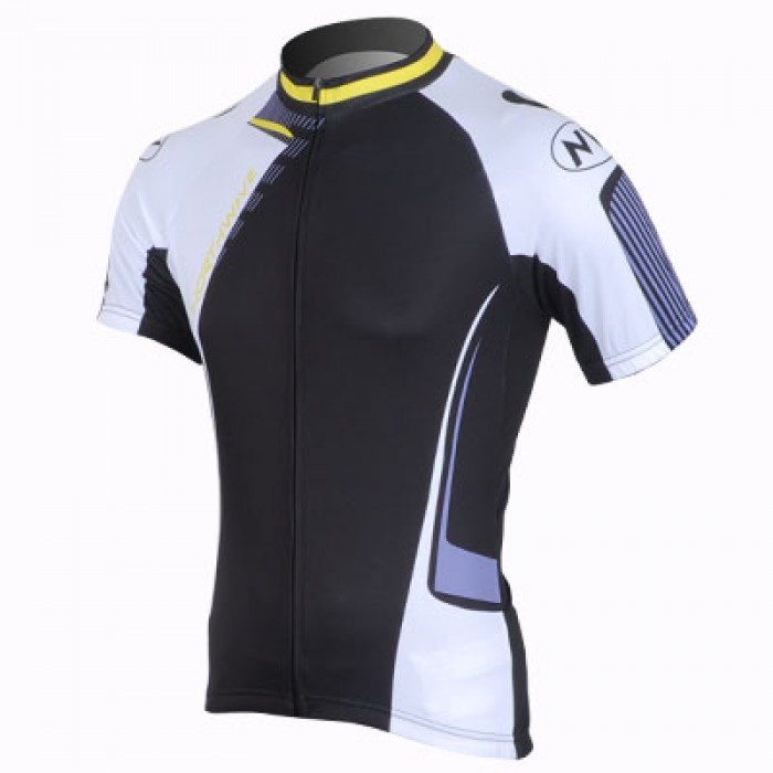 2013 Northwave Radtrikot Kurzarm Schwarz Weiß Radtrikot Kaufen