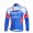 Omega Pharma-Quick Step innergetic Fahrradtrikot Langarm Blau Weiß Radtrikot Kaufen