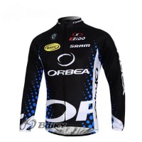 Orbea Pro Team Fahrradtrikot Langarm Schwarz Blau Radtrikot Kaufen