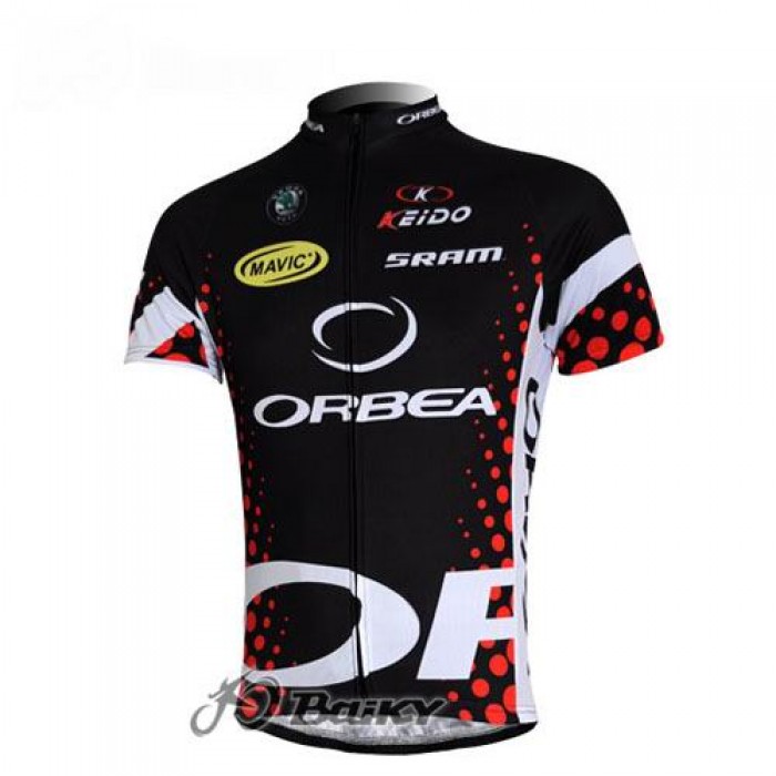 Orbea Pro Team Radtrikot Kurzarm Schwarz Blau Radtrikot Kaufen