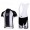 Pearl Izumi Pro Team Fahrradbekleidung Satz Fahrradtrikot Kurzarm Trikot und Kurz Trägerhose Weiß Schwarz Radtrikot Kaufen