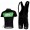 SKY Pro Team Fahrradbekleidung Satz Fahrradtrikot Kurzarm Trikot und Kurz Trägerhose Schwarz Grün Radtrikot Kaufen
