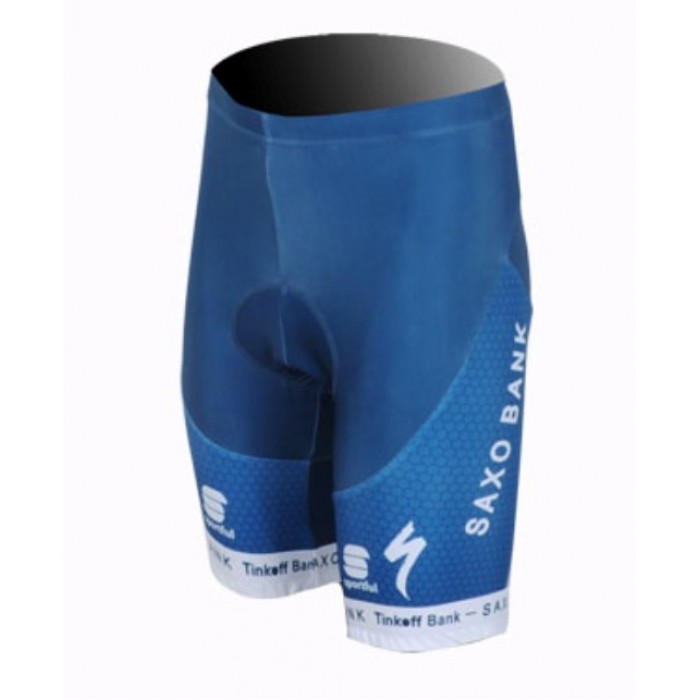 2013 Saxo Bank Tinkoff Pro Team Kurz Radhose Blau Radtrikot Kaufen