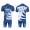2013 Saxo Bank Tinkoff USA Champion Radtrikot Kurzarm Blau Weiß Rot Radtrikot Kaufen