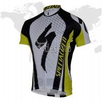 Specialized Radtrikot Kurzarm Weiß Schwarz Gelb 2013 Radtrikot Kaufen