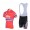2013 Team Sky Norwegisch Champion Fahrradbekleidung Satz Fahrradtrikot Kurzarm Trikot und Kurz Trägerhose Rot Schwarz Radtrikot Kaufen