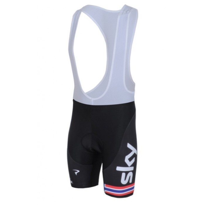 Team Sky Norwegisch Champion Kurz Trägerhose Schwarz Rot Radtrikot Kaufen
