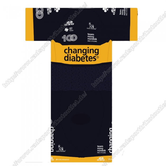 Profiteams NOVO NORDISK 2021 Fahrradbekleidung Satz Radtrikot Kurzarm+Radho Radtrikot Kaufen