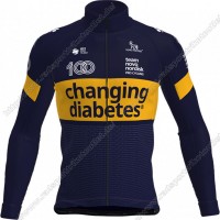 Profiteams Novo Nordisk 2021 Radsport Trikot Langarm LOVIX Radtrikot Kaufen