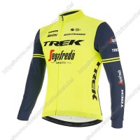 Profiteams Trek Segafredo 2021 Radsport Trikot Langarm Gelb TVMMT Radtrikot Kaufen