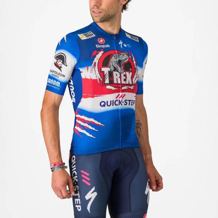 Herren Castelli Soudal Quick-Step 2024 Competizione 2 trikot-La Vuelta Radtrikot Kaufen