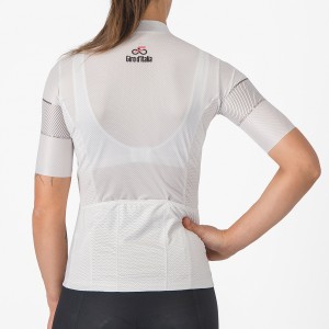 Damen Weißes Trikot Damen Giro d'Italia 2024 Competizione Radtrikot Kaufen