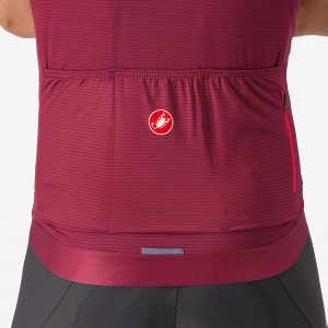 Herren Trofeo Giro d'Italia 2024 Trikot-Bordeaux Radtrikot Kaufen